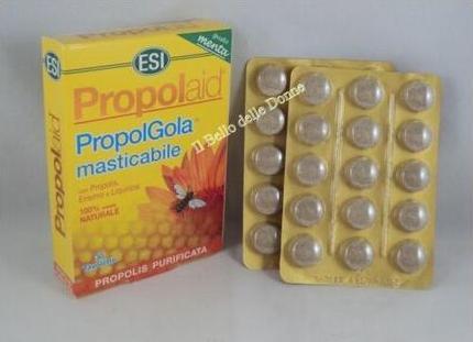 Image du produit ESI Propolaid Propolgola Menthe aromatisée à la propolis pour la gorge 30 comprimés (30 pièce(s))