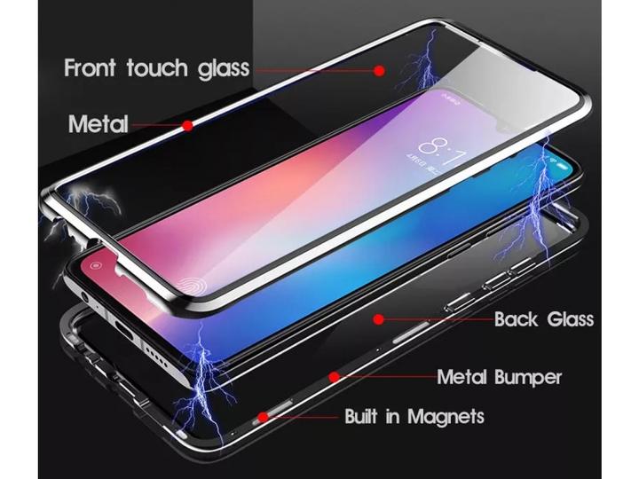 Produktbild G-Case Xiaomi Mi 9 Lite Aluminium Magnetic Glass Case Hülle (Xiaomi Mi 9 Lite)