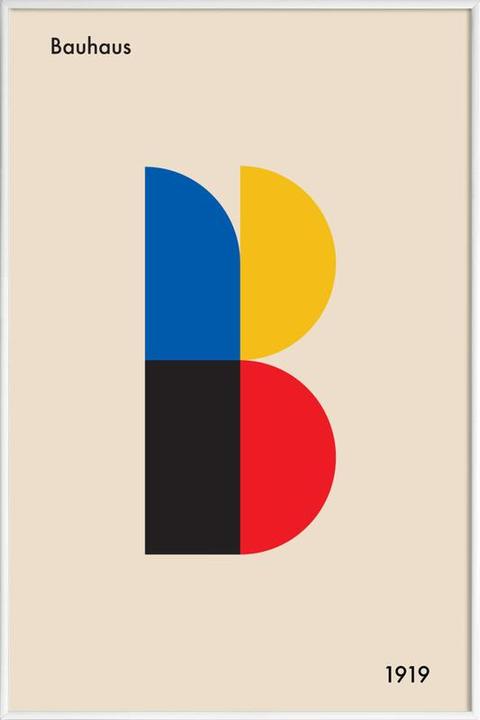 Image du produit Juniqe B for Bauhaus (30 x 45 cm)