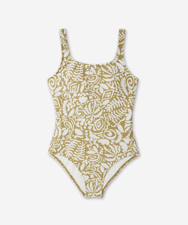 Image du produit Nabaiji Maillot de bain 1 pièce natation Femme - Heva Joy moti poly vert (40, 42)