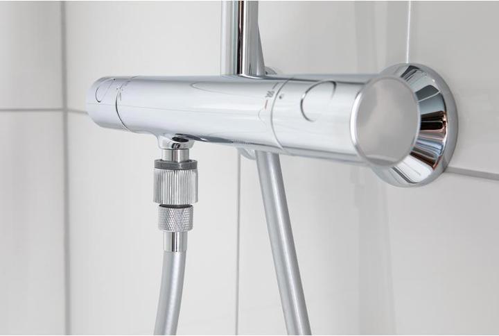 Produktbild Puregreen Wassersparregler Dusche, Chrom, Regulierbar