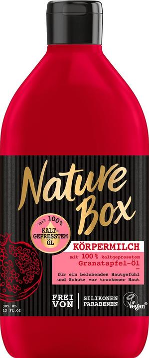 Produktbild Nature Box Naturkasten, Körperlotion mit Granatapfelöl, 385 ml (Körpermilch, 385 ml)