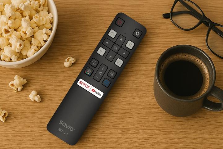 Produktbild Savio RC-23 Universelle / Ersatz-Fernbedienung für TCL-Fernseher (Universal Fernbedienung, Infrarot)