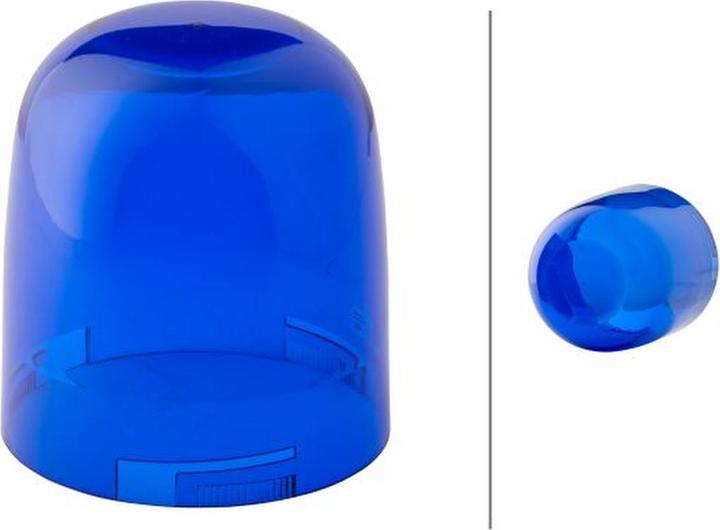 Immagine prodotto Hella 9EL 860 628-021 Lente per faro rotante blu