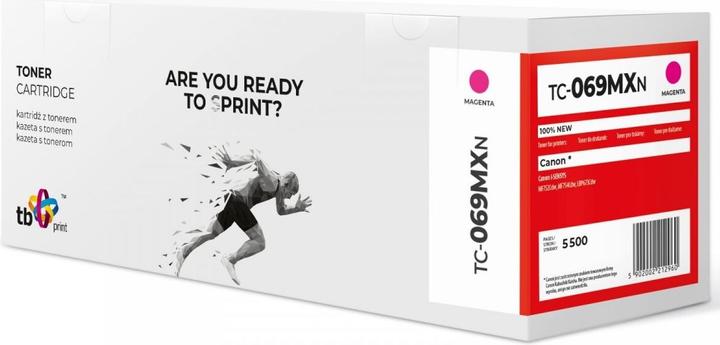 Image du produit Toner do Canon MF752 CRG069H TC-069MXN Magenta 100% nowy