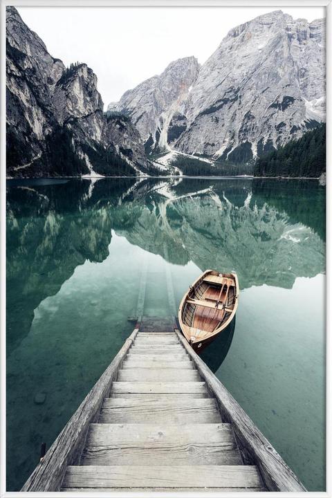 Actual product image Juniqe Calm Waters by @rwam (30 x 45 cm)