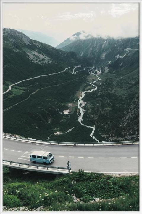 Produktbild Juniqe Swiss Alps (30 x 45 cm)