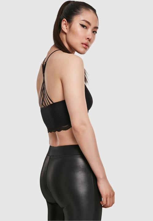 Actual product image Urban Classics Ladies Laces String Top (XS)