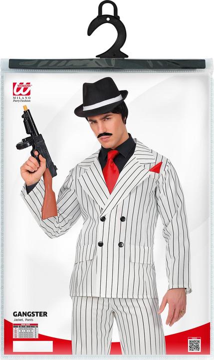 Image du produit Widmann Costume de gangster des années 20 costume à larges rayures (S, M, L, XL)