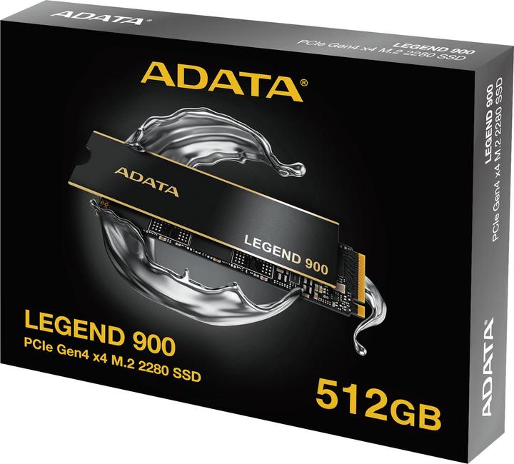 Actual product image Adata Dysk SSD Legend 900 512 GB PCIe 4x4 6.2 (512 GB, M.2 2280)