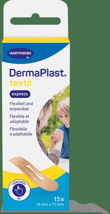Actual product image DermaPlast Textile plaster (15 x)