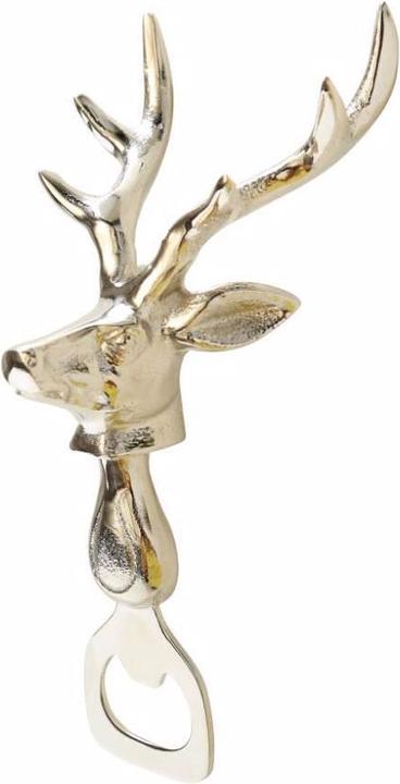 Boltze Home Ouvre-bouteille cerf, argent