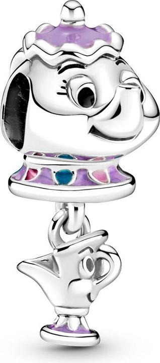Immagine prodotto Pandora Appendino Disney La Bella e la Bestia Mrs. Potts e Ch (Smalto, Argento 925)