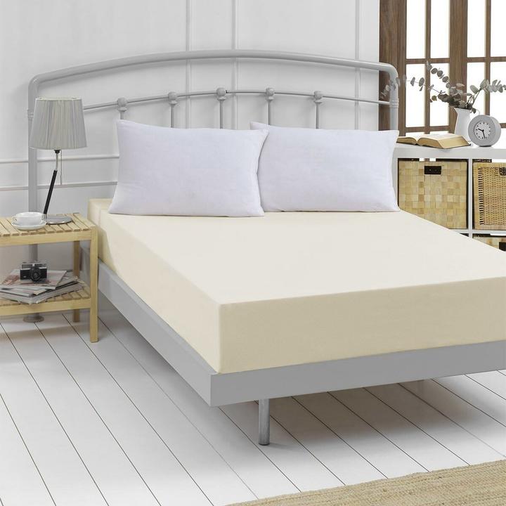 Actual product image Traumschlaf Fine fiber box spring fitted sheet (160x200 cm)