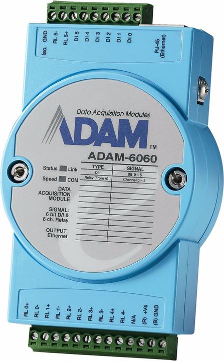 Advantech Smart I/O Module ADAM-6060-D (Analogue actuator)