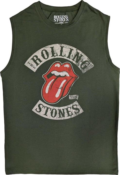 The Rolling Stones Erwachsene Tour '78 Baumwolle Tank Top (XXL)