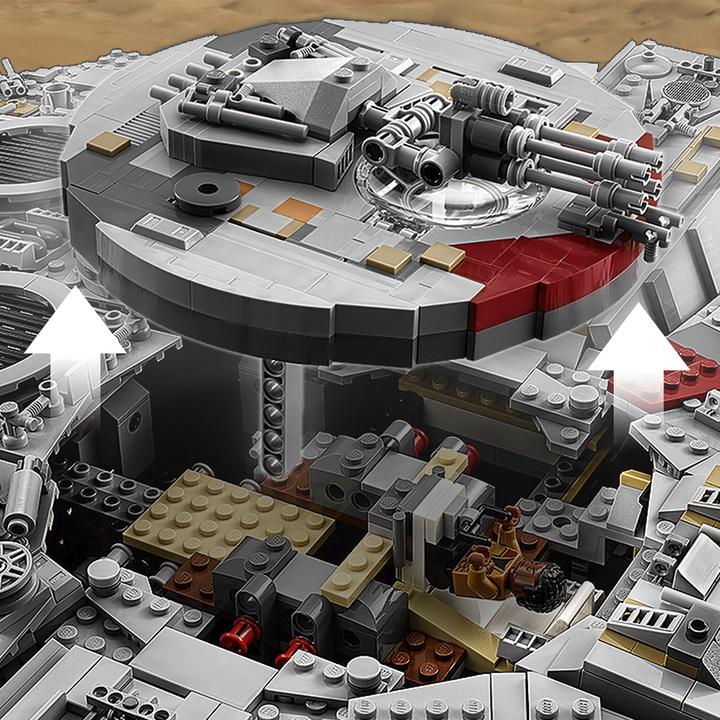 Actual product image LEGO Millennium Falcon (75192, LEGO Star Wars, LEGO Rare Sets)