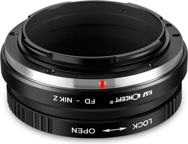 Produktbild K&F Concept High Precision lens adapter, matte paint, orange, PK-E IV PRO