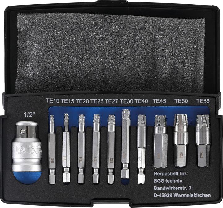 BGS Schraubenausdreher-Satz (3/8", 1/4")