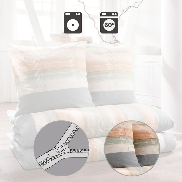 Produktbild Dyckhoff 4-tlg. Sparpaket (Duvetbezug, 80 x 40 cm, 135 x 200 cm)