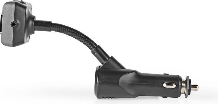Produktbild Nedis Kfz Audio FM Transmitter Schwanenhals freisprechend 2.0 " LED Bildschirm Bluetooth® QC 3.0 /