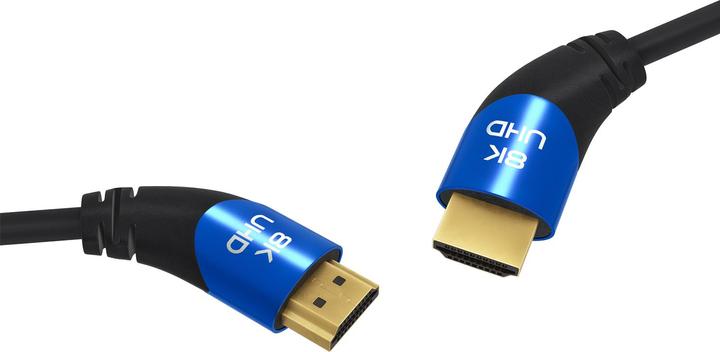 Produktbild Oehlbach HDMI AV Anschlusskabel (1x HDMI-Stecker - 1x HDMI-Stecker) 1 m Schwarz (1 m, HDMI)