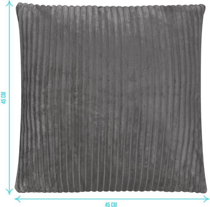 Produktbild Aspero 2 x Couchkissen 45x45 cm mit Füllung (45 x 45 cm)