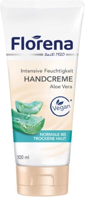 Produktbild Florena Handcreme, Aloe, 100 ml