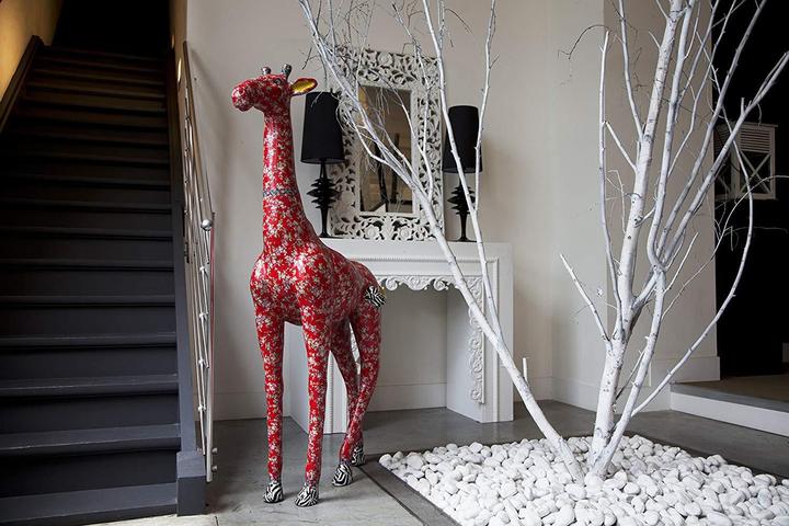 Produktbild Décopatch Papp-Figuren 160 x 80 x 35 cm Giraffe XXL