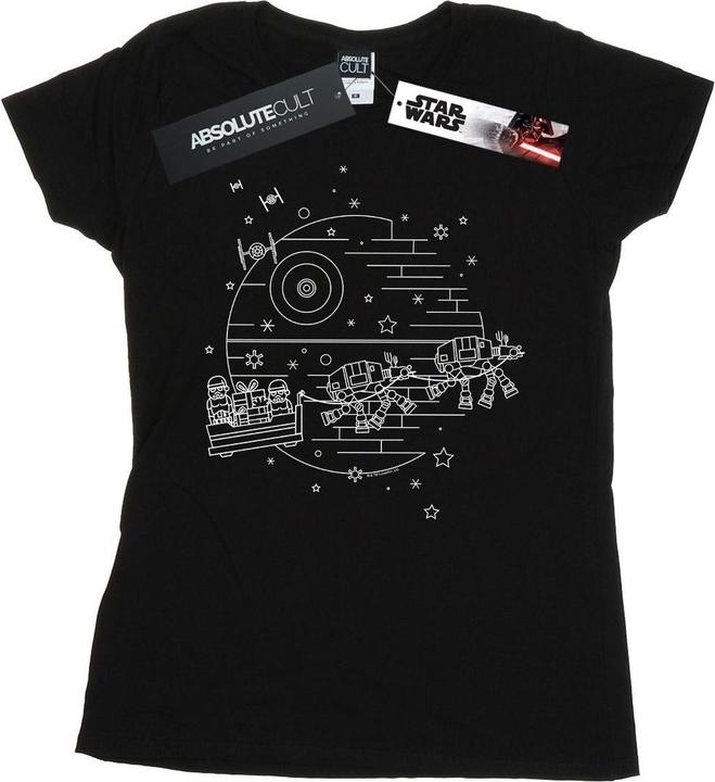 Star Wars Death Star Sleigh TShirt (XL)