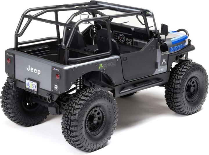 Actual product image Axial Scale Crawler SCX10 III Jeep CJ-7 Grey, ARTR, 1:10 (ARR Almost Ready to Run)