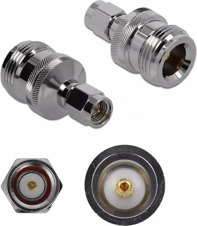 Produktbild Delock Antennenadapter N-Type - SMA Buchse-Stecker, 10Ghz