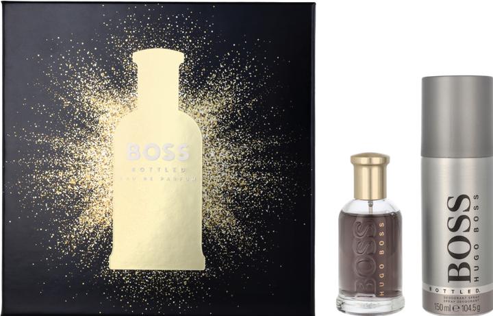 Actual product image Hugo Boss Boss Bottled EDP 50 ml + Deodorant VAPO 150 ml (man) (Eau de parfum, 200 ml)