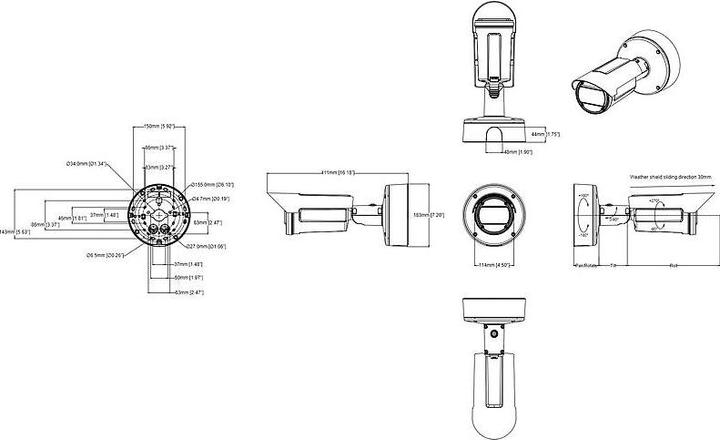 Nutritional values and ingredients Axis Q1806-LE (2880 x 1620 Pixels)