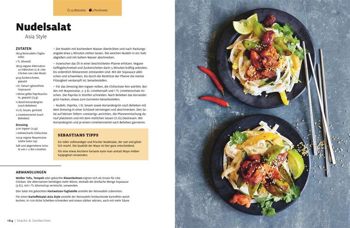Produktbild Vegane Ernährung für Einsteiger (Deutsch, Niko Rittenau, Sebastian Copien, 2021)