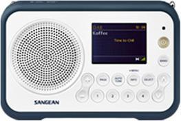Produktbild Sangean DPR-76 WHITE-INK BLUE (DAB+, FM)