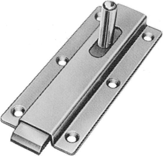 Actual product image Etter Shock bar galvanized 800/160 (Butt bar, 1 pcs.)