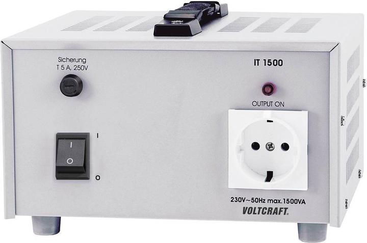 Voltcraft IT-1500 Labor-Trenntrafo
