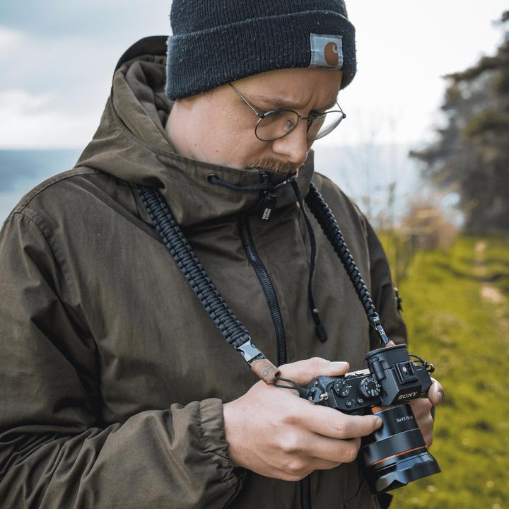 Actual product image C-Rope Traveler Silent Black 125cm (Shoulder strap)