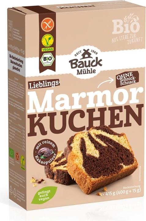 Immagine prodotto Bauckhof Mix per torta di marmo biologico (415 g)