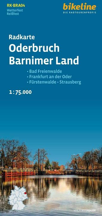 Produktbild Radkarte Oderbruch Barnimerland