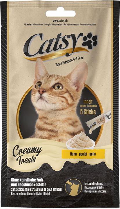 Catsy Creamy Snack, Chicken 5x14g (Adult, 1 Stk., 70 g)