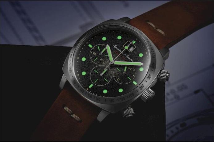 Image du produit Spinnaker SP-5068-01 Hull Chronographe 42mm 10ATM (Montre de sport, 42 mm)