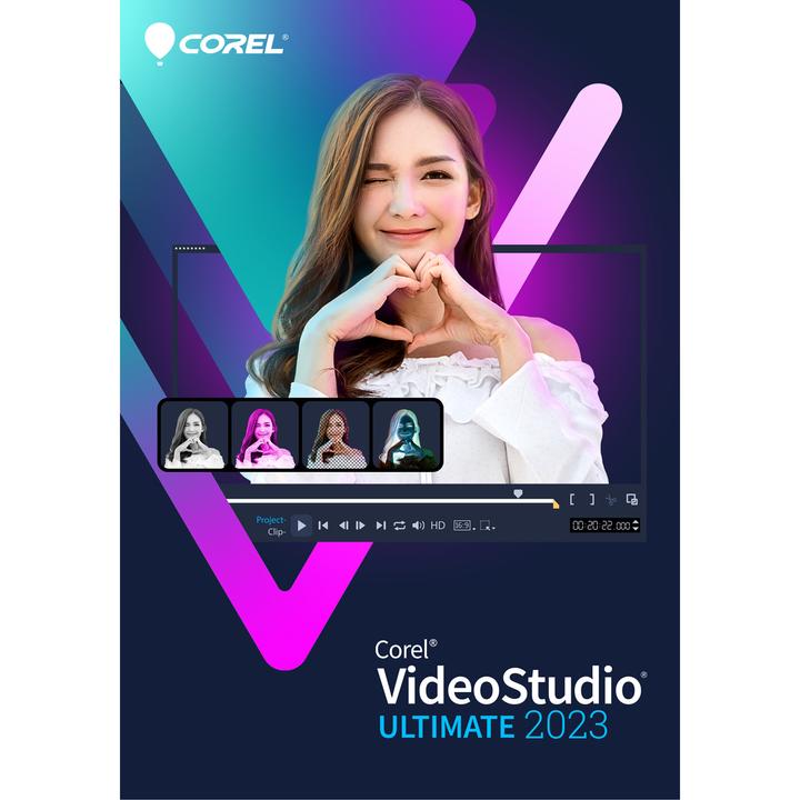 Produktbild Corel VideoStudio Ultimate 2023 Download (1 User, 1 Geräte/User, unbegrenzt)
