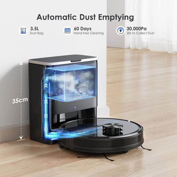 Actual product image Lubluelu SL60 Plus (Vacuum mopping robot)