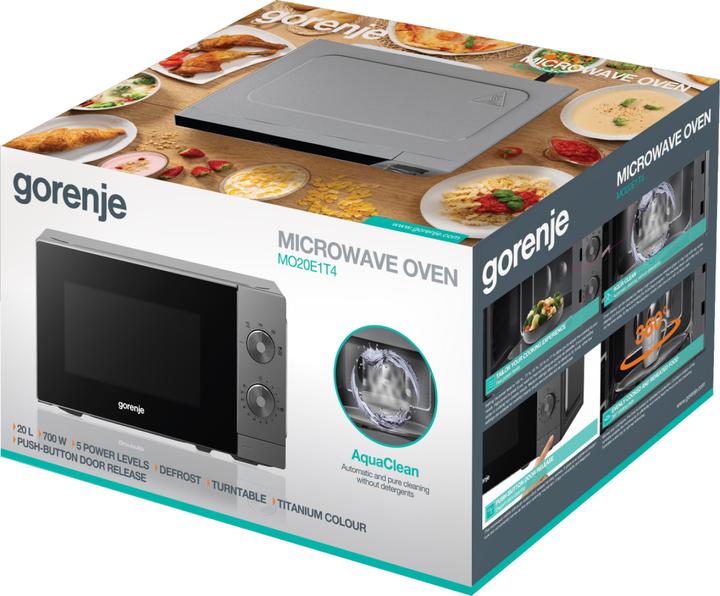 Image du produit Gorenje Micro-ondes - MO20E1T4 - (20 l)