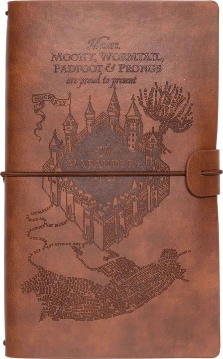 Image du produit NoName HARRY POTTER - Carte du Maraudeur - Carnet de voyage (Pointillés, Couverture rigide)
