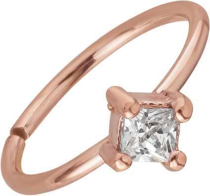 Bijouteria Ohrpiercing (Edelstahl, PVD Beschichtung, Kristall)