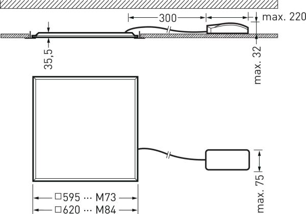 Produktbild Trilux Siella G7 M73 PW19 4 (4000 lm)