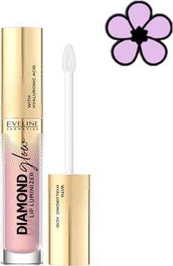 Image du produit Eveline Diamond Glow Lip Luminizer gloss 03 Caramel I (03 Caramel Ice Cream)
